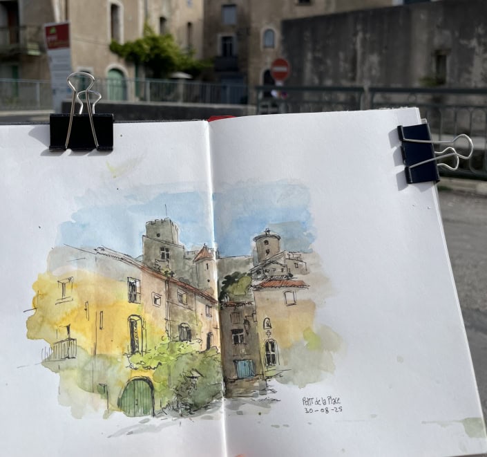 Skizzenbuch PontDeLaPlace StJean